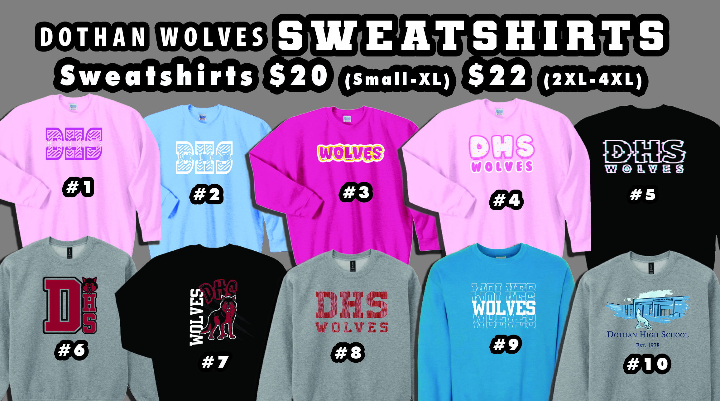 DHS Sweatshirts